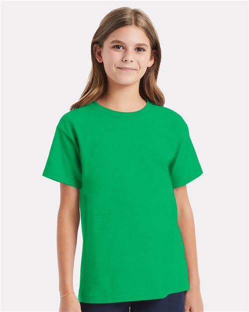 Hanes 5480 — Youth Essential-T T-Shirt — main view