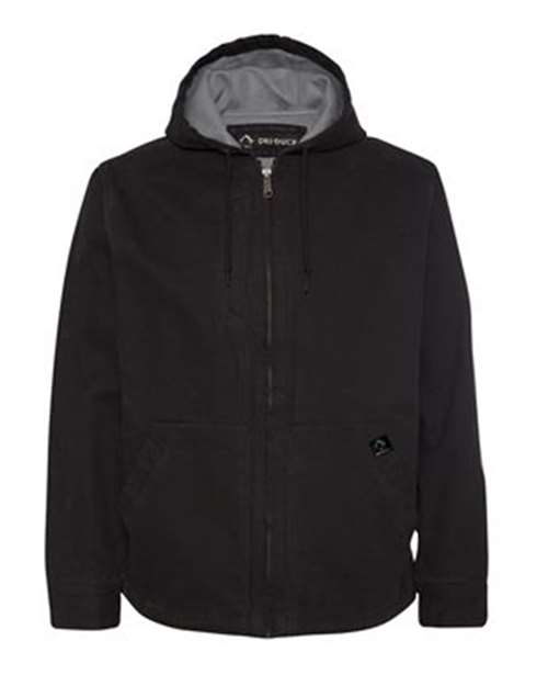 DRI DUCK 5090T — Men's Tall Laredo Boulder Cloth™ Canvas Jacket with Thermal Lining — Black