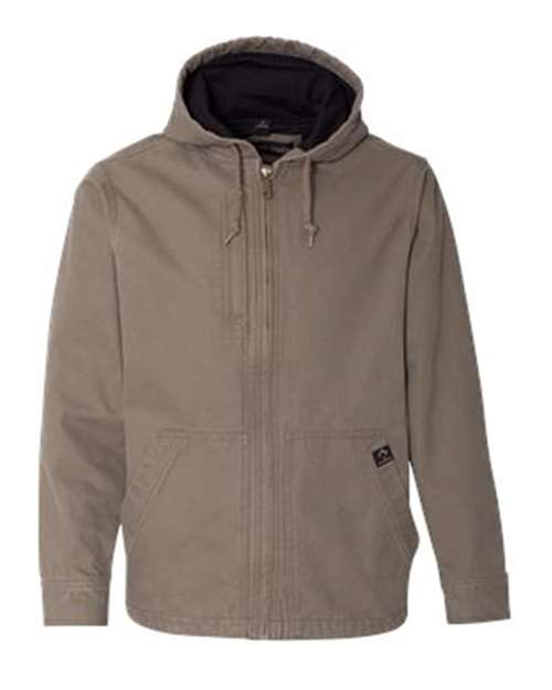DRI DUCK 5090T — Men's Tall Laredo Boulder Cloth™ Canvas Jacket with Thermal Lining — Gravel