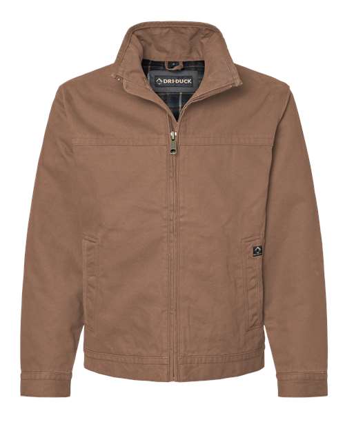 DRI DUCK 5028T — Men's Tall Maverick Boulder Cloth™ Jacket with Blanket Lining — Field Khaki