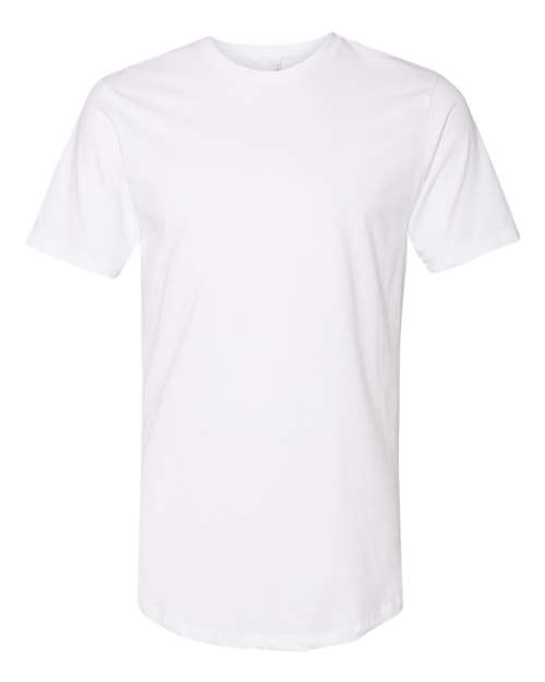 Next Level 3602 — Men's Cotton Long Body T-Shirt — White