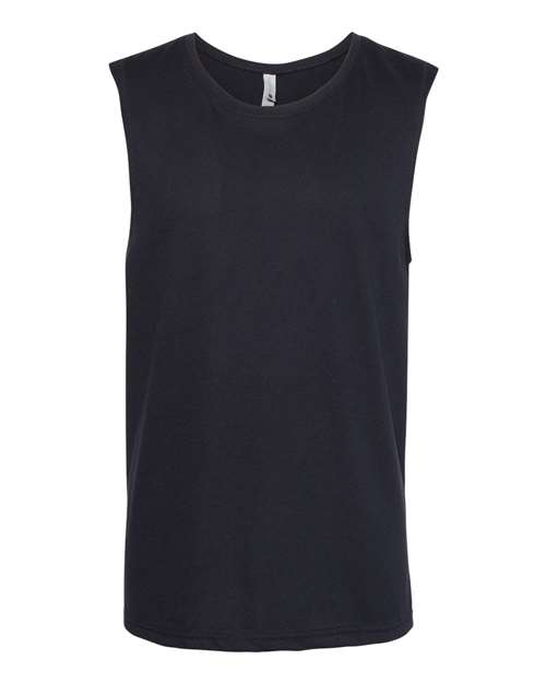 Next Level 6333 — Men's Lightweight Cotton/Poly Muscle Tank — Black