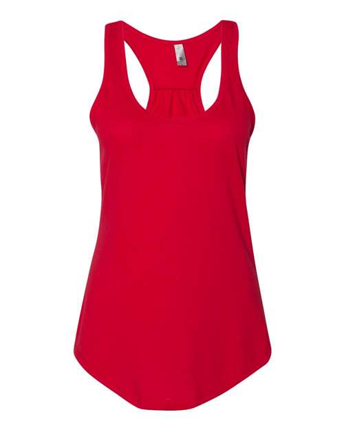 Next Level 6338 — Women's Gathered Racerback Tank — Red