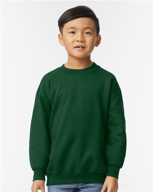 Gildan 18000B — Youth Heavy Blend™ Crewneck Sweatshirt — main view