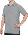 Red Kap SY60T — Men's Tall Ripstop Short Sleeve Work Shirt — main view