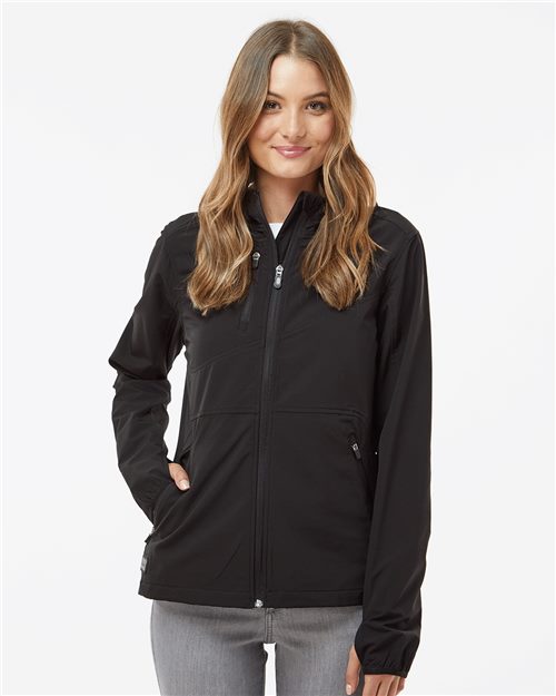 DRI DUCK 9411 — Women's Ascent Soft Shell Hooded Jacket — main view