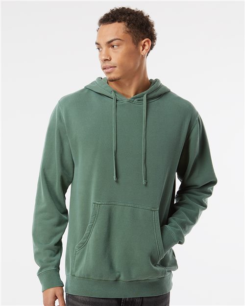 Independent Trading Co. PRM4500 — Unisex Midweight Pigment-Dyed Hooded Sweatshirt — main view