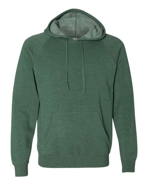 Independent Trading Co. PRM33SBP — Unisex Special Blend Raglan Hooded Sweatshirt — Moss