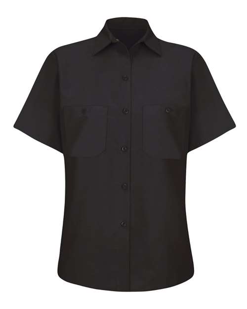 Red Kap SP23 — Women's Industrial Work Shirt — Black