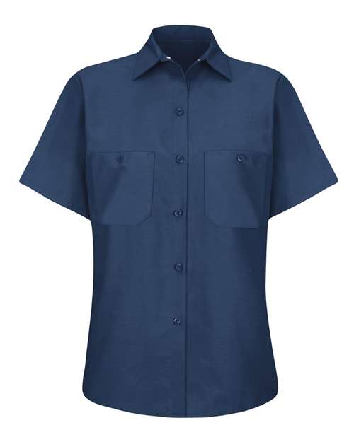 Red Kap SP23 — Women's Industrial Work Shirt — Navy