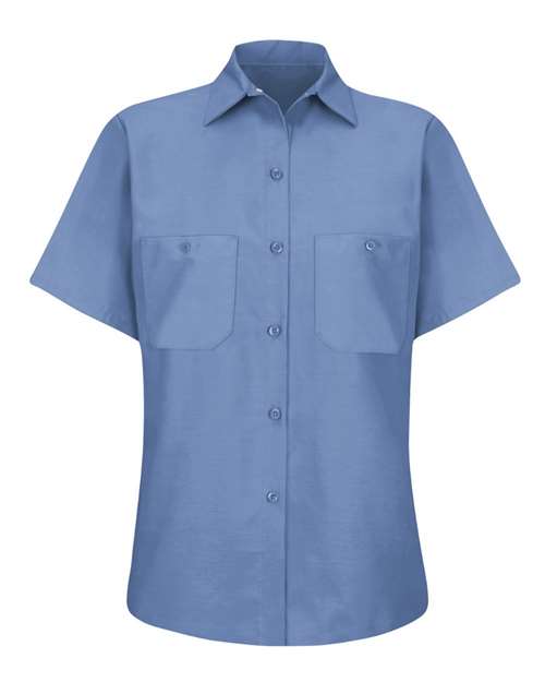 Red Kap SP23 — Women's Industrial Work Shirt — Petrol Blue