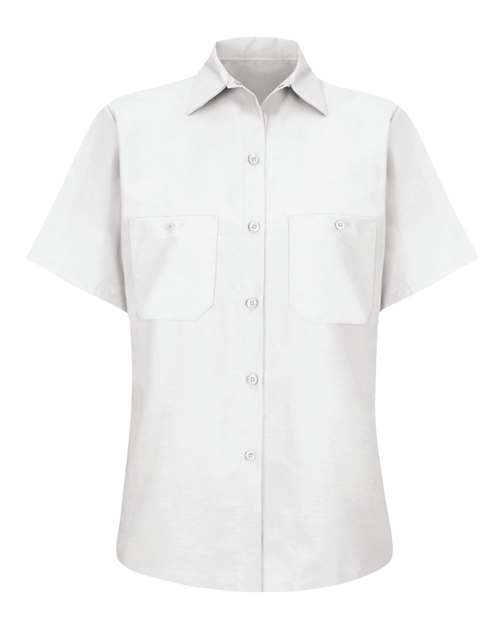 Red Kap SP23 — Women's Industrial Work Shirt — White