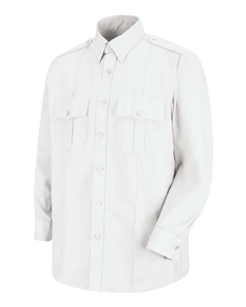 Red Kap SP36 — Men's Long Sleeve Security Shirt — White - 345
