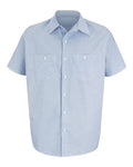 Red Kap SL20 — Men's Industrial Stripe Work Shirt — main view