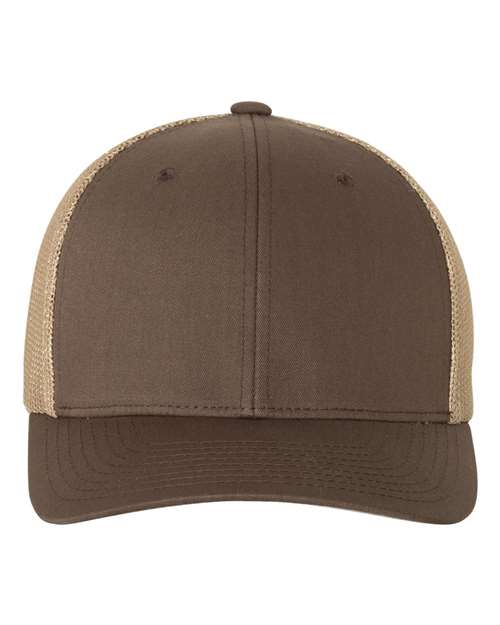 Flexfit 6511 — Trucker Cap — Brown/ Khaki