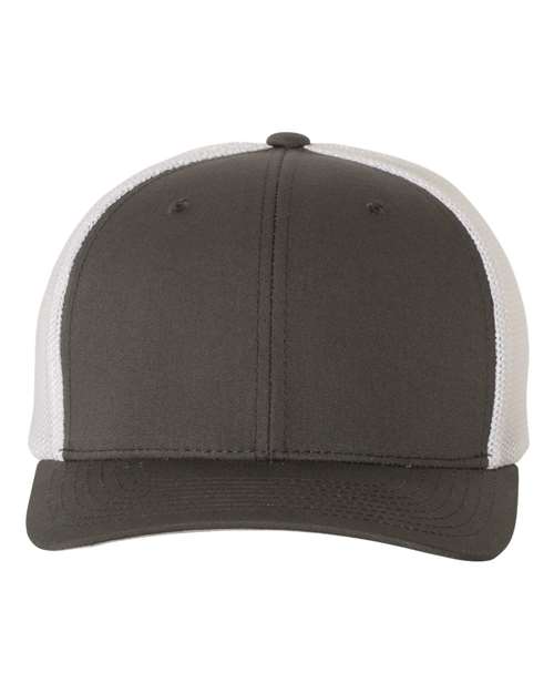 Flexfit 6511 — Trucker Cap — Charcoal/ White
