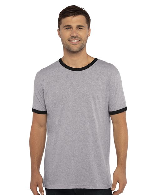 Next Level 3604 — Unisex Cotton Ringer T-Shirt — main view