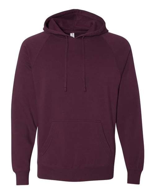 Independent Trading Co. PRM33SBP — Unisex Special Blend Raglan Hooded Sweatshirt — Maroon