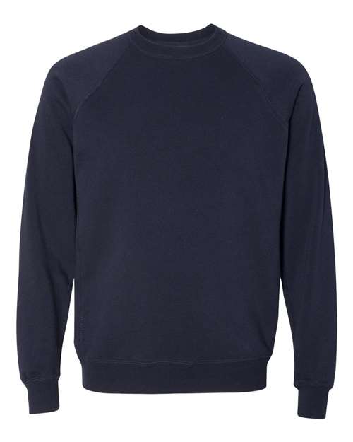 Independent Trading Co. PRM30SBC — Unisex Special Blend Raglan Crewneck Sweatshirt — Classic Navy