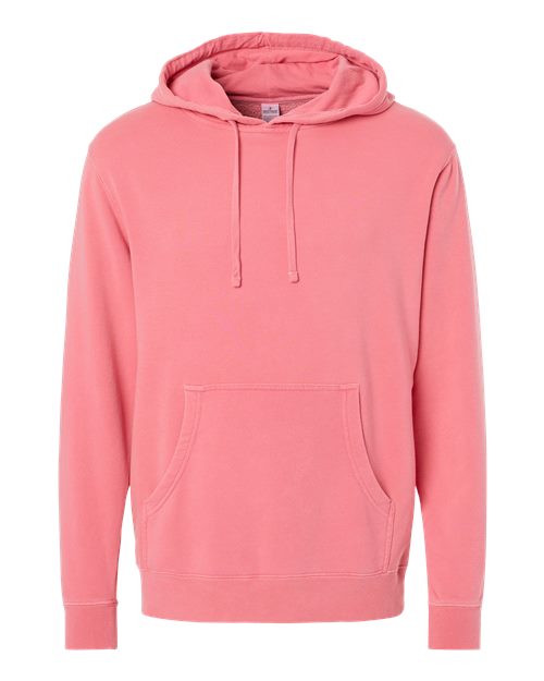 Independent Trading Co. PRM4500 — Unisex Midweight Pigment-Dyed Hooded Sweatshirt — Pigment Pink