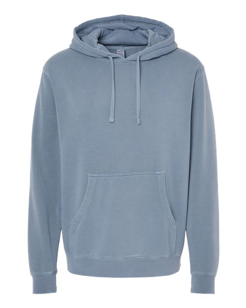 Independent Trading Co. PRM4500 — Unisex Midweight Pigment-Dyed Hooded Sweatshirt — Pigment Slate Blue