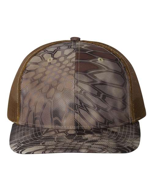 Richardson 112P — Printed Trucker Cap — Kryptek Highlander - Buck