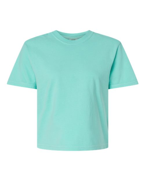 Comfort Colors 3023CL — Women's Garment-Dyed Heavyweight Boxy T-Shirt — Chalky Mint