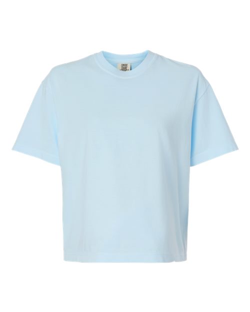 Comfort Colors 3023CL — Women's Garment-Dyed Heavyweight Boxy T-Shirt — Chambray