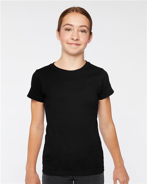LAT 2616 — Girls' Fine Jersey Tee — main view