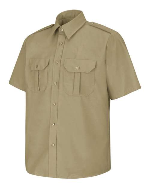 Red Kap SP66 — Men's Short Sleeve Security Shirt — Khaki