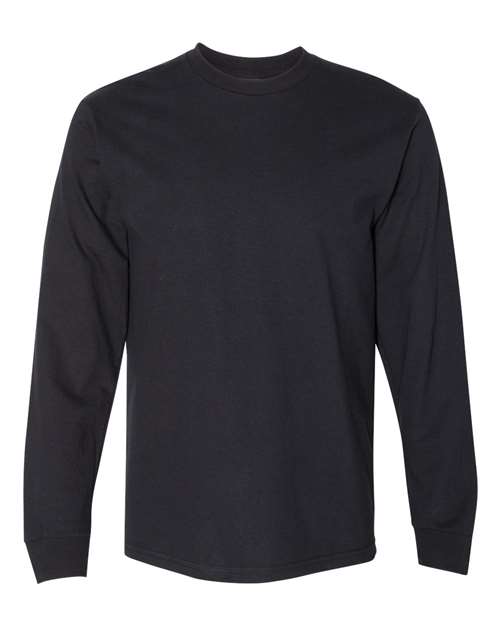 Gildan H400 — Unisex Hammer™ Long Sleeve T-Shirt — Black