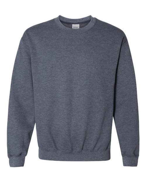 Gildan 18000 — Unisex Heavy Blend™ Crewneck Sweatshirt — Heather Dark Navy