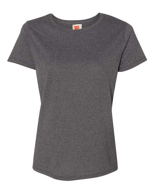 Hanes 5680 — Women's Essential-T T-Shirt — Charcoal Heather