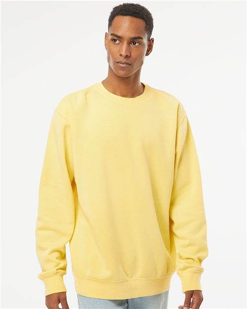 Independent Trading Co. PRM3500 — Unisex Midweight Pigment-Dyed Crewneck Sweatshirt — main view