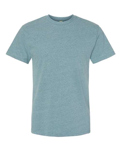 Next Level 4600 — Unisex Eco Heavyweight T-Shirt — Heather Pacific