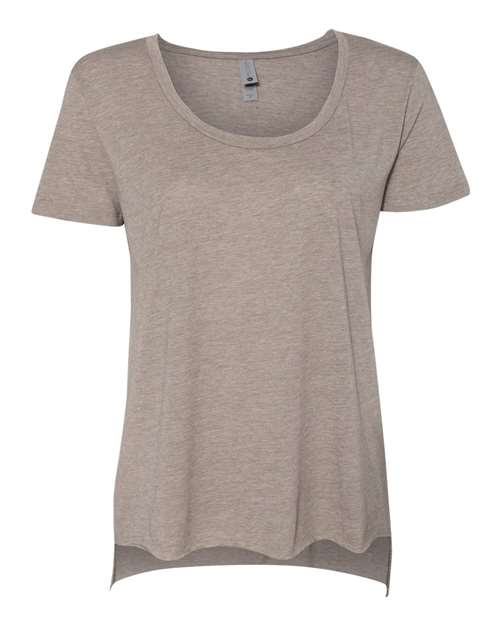 Next Level 5030 — Women's Festival Scoop Neck T-Shirt — Ash