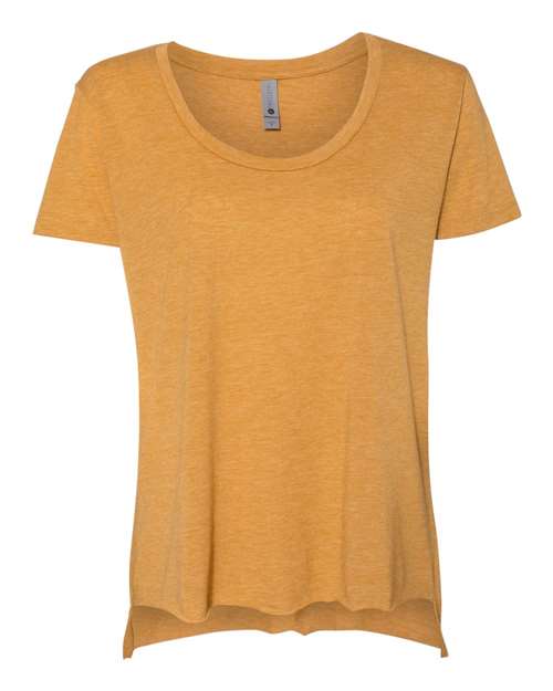 Next Level 5030 — Women's Festival Scoop Neck T-Shirt — Antique Gold