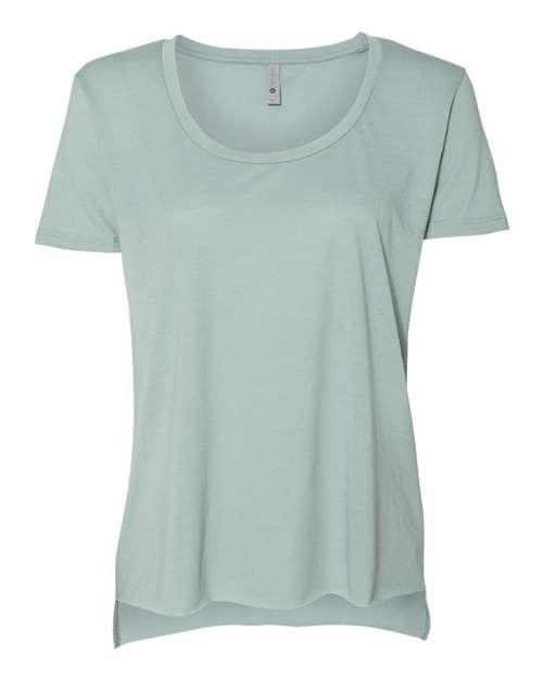 Next Level 5030 — Women's Festival Scoop Neck T-Shirt — Stonewash Green