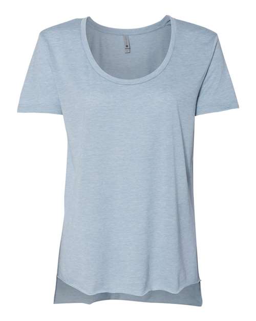 Next Level 5030 — Women's Festival Scoop Neck T-Shirt — Stonewash Denim