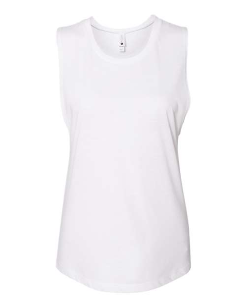 Next Level 5013 — Women’s Festival Muscle Tank — White