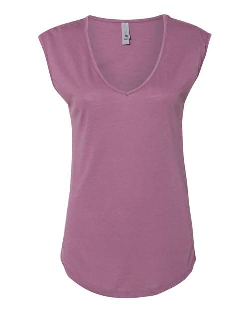 Next Level 5040 — Women's Festival Sleeveless Deep V-Neck T-Shirt — Shiraz