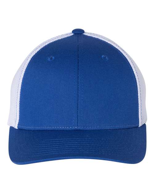 Richardson 110 — R-Flex Trucker Cap — Royal/ White