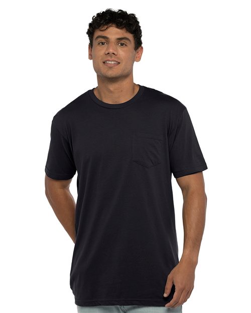 Next Level 3605 — Unisex Cotton Pocket T-Shirt — main view