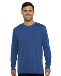 Next Level 6411 — Unisex Sueded Long Sleeve T-Shirt — main view