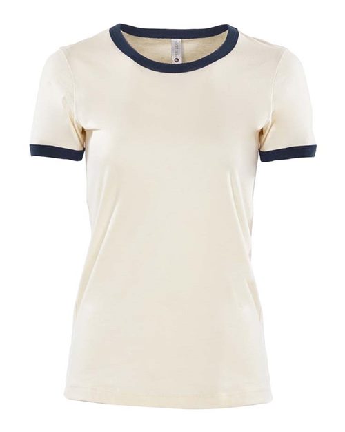 Next Level 3904 — Women's Ringer Tee — main view