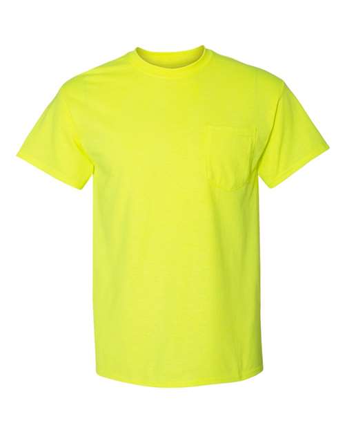 Gildan 8300 — Unisex DryBlend® Pocket T-Shirt — Safety Green