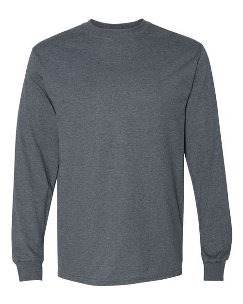 Gildan 8400 — Unisex DryBlend® 50/50 Long Sleeve T-Shirt — Dark Heather