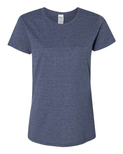 Gildan 5000L — Women's Heavy Cotton™ T-Shirt — Heather Navy