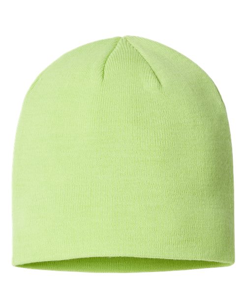 Atlantis Headwear HOLLY — Sustainable Beanie — Acid Green