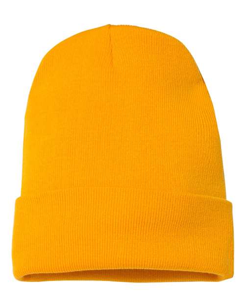 YP Classics 1501KC — Cuffed Beanie — Gold